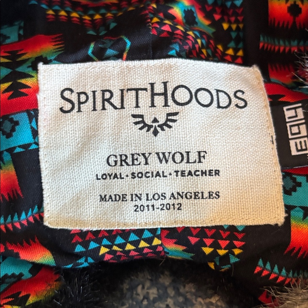 SpiritHoods Gray Wolf Faux Fur Hat - Picture 4 of 7
